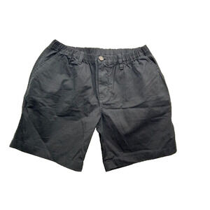 Chubbies The Dark N Stormies 7" Shorts Stretch Twill Flat Front Black‎ Large NEW